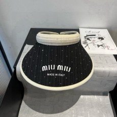 MIU MIU   미우 미우  선캡  모자